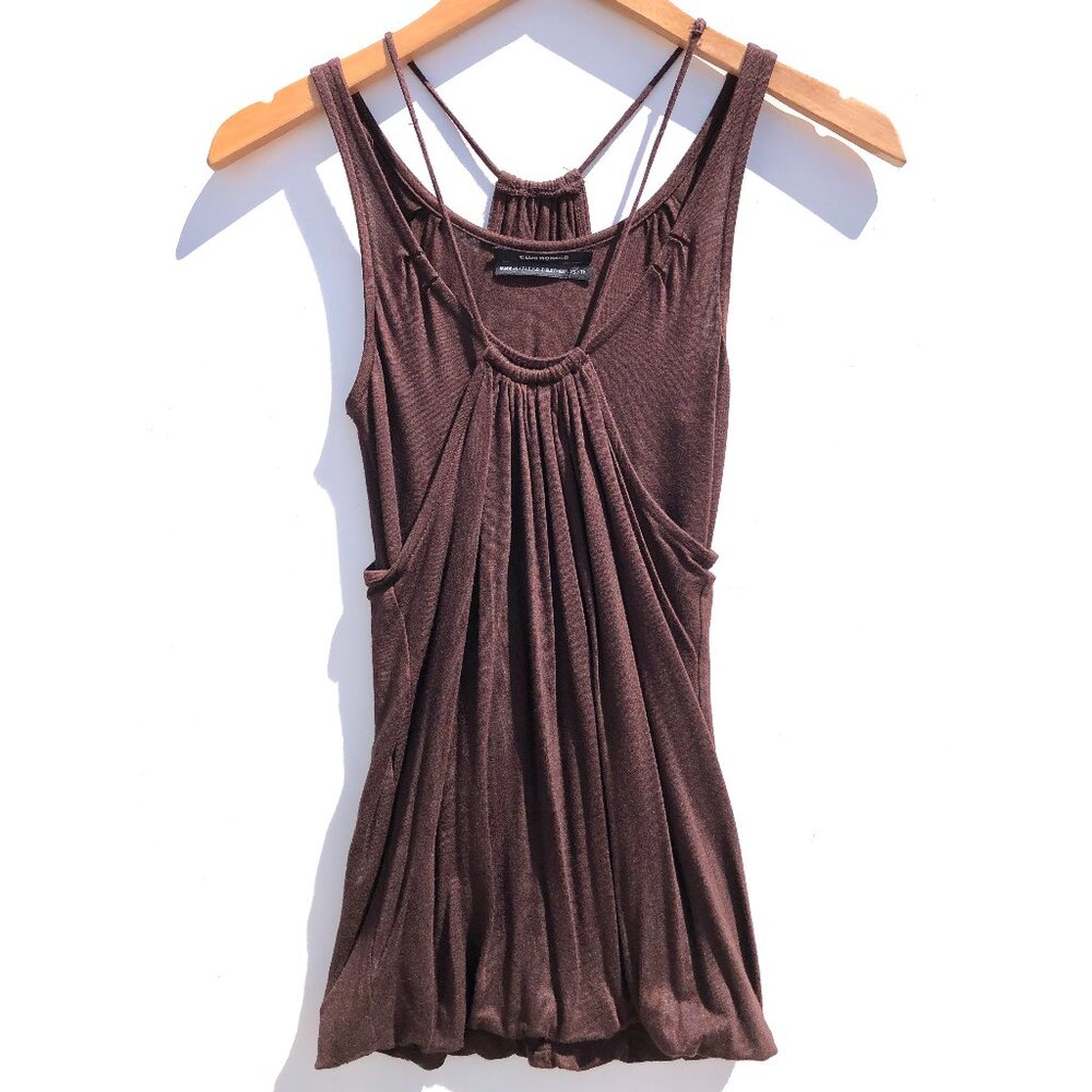 Club Monaco Brown Strappy Tank Top